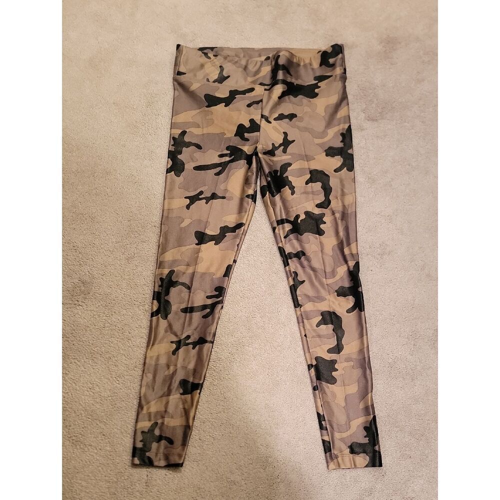 Koral Camo Leggings in Olive, Tan & Black